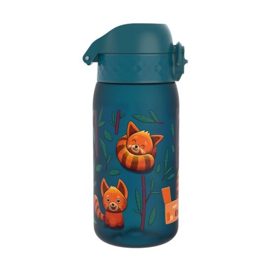 Ion8 Бутилка за вода за деца recyclon™ 350 ml Red Pandas -