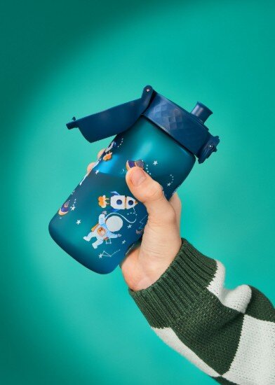 Ion8 Бутилка за вода за деца recyclon™ 350 ml Space -