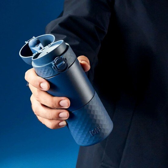 Ion8 Чаша за пътуване неръждаема стомана 360 ml Ash Navy -