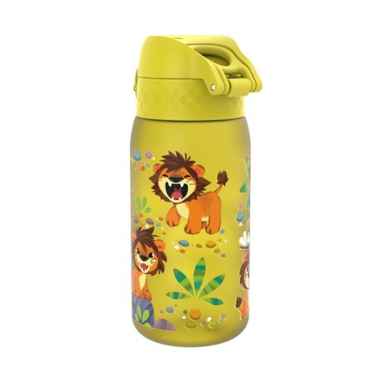 Ion8 Детска бутилка за вода recyclon™ 350 мл Baby Lions -