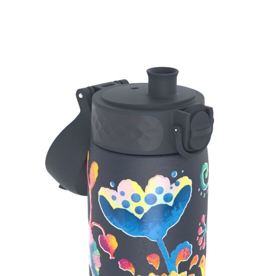 Ion8 Детска бутилка за вода SLIM неръждаема стомана 500мл Bright Floral