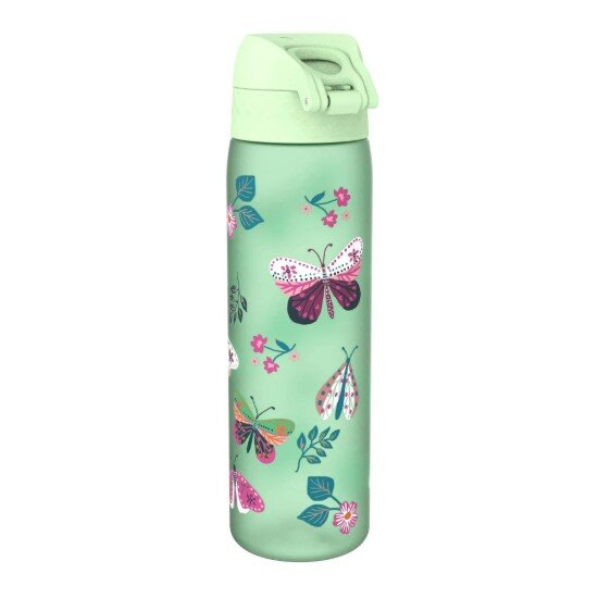 Ion8 Детска бутилка за вода "SLIM" recyclon 500 мл Wild Butterflies - Io