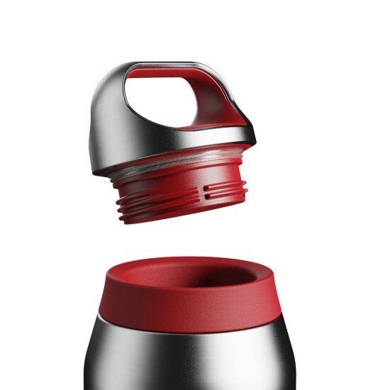 Ion8 ROAM бутилка за вода неръждаема стомана 320 ml Red Fire -