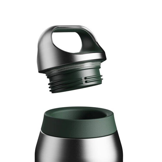 Ion8 ROAM бутилка за вода неръждаема стомана 485 ml Forest Green -