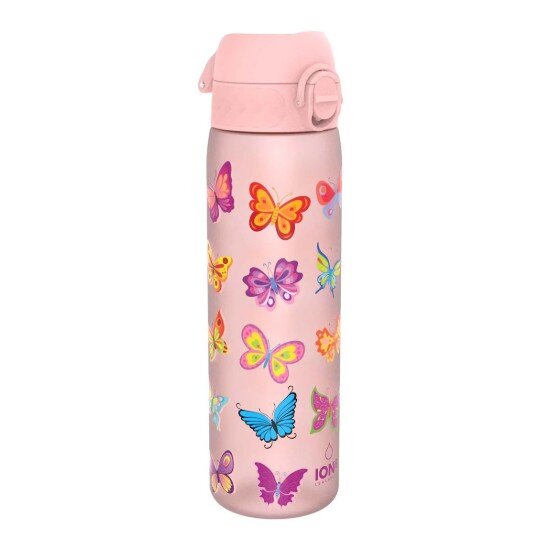 Ion8 SLIM детска бутилка за вода recyclon 500 мл Butterfly -