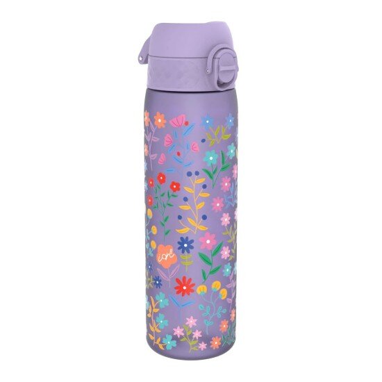Ion8 SLIM детска бутилка за вода рециклон 500 мл Ditsy Floral -