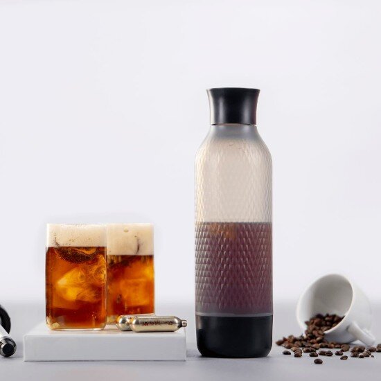 iSi Twist'n Sparkle Virtuoso бутилка за газиране 950 ml Onyx -
