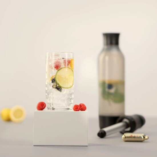 iSi Twist'n Sparkle Virtuoso бутилка за газиране 950 ml Onyx -