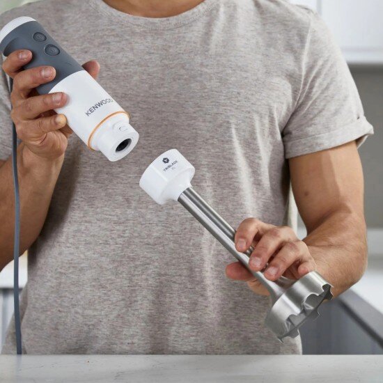 Kenwood Ръчен пасатор "Triblade XL" 4 аксесоара бял -