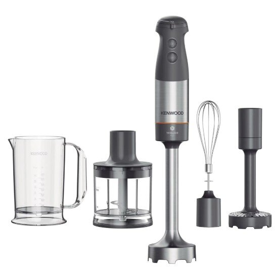 Kenwood Ръчен пасатор Triblade XL 5 аксесоара сив -