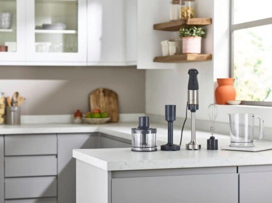 Kenwood Ръчен пасатор Triblade XL 5 аксесоара сив -