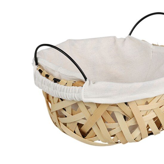 Kesper Кошница за хляб плетена дървесина 22 x 20 см -