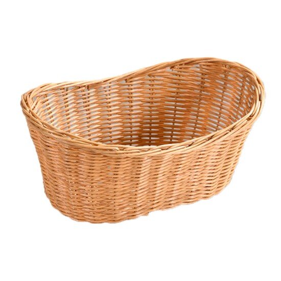 Kesper Овална кошница за хляб пластмаса 28 x 21 см Natur -