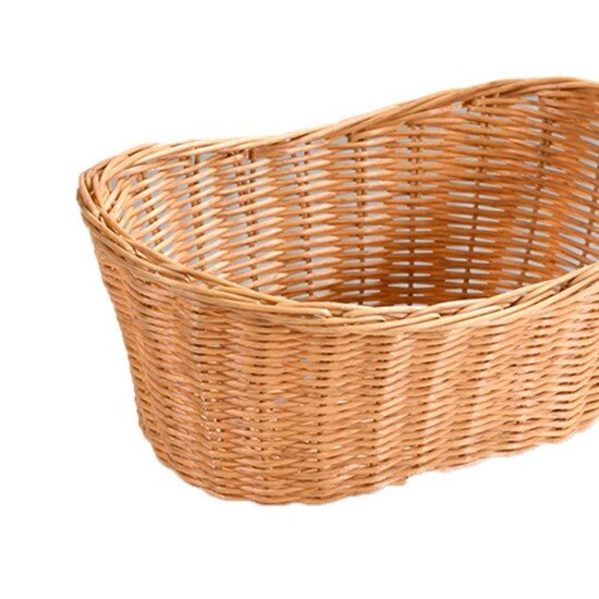 Kesper Овална кошница за хляб пластмаса 28 x 21 см Natur -