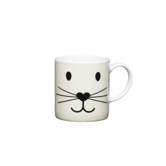 Kitchen Craft Чаша за еспресо "Cat face" 80 мл -