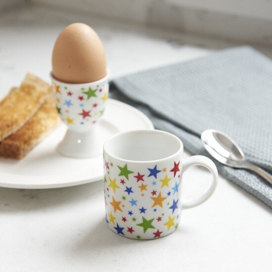 Kitchen Craft Чаша за еспресо "Мулти звезди" 80 мл - от