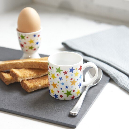 Kitchen Craft Чаша за еспресо "Мулти звезди" 80 мл - от