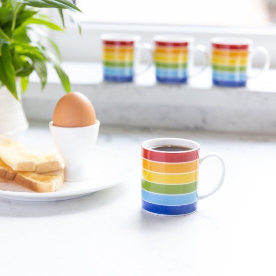 Kitchen Craft Чаша за еспресо "Rainbow" 80 мл - от