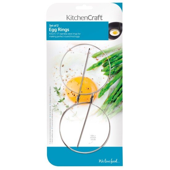 Kitchen Craft Комплект халки за яйца от 2 части неръждаема стомана 85 см - Kitche