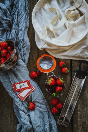 Kitchen Craft Комплект от 30 етикета за буркани плодов модел -