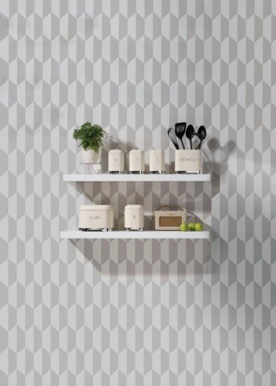Kitchen Craft Контейнер за захар 11 х 11 х 19 см "Ловело" кремав цвят - Kitchen C