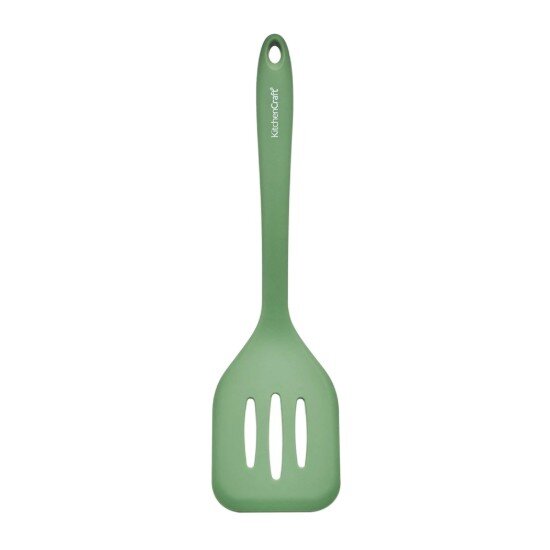 Kitchen Craft Лопатка за готвене силиконова 30 см зелена -