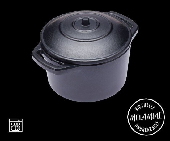 Kitchen Craft Мини тенджера за сервиране 14 х 11 см изработена от меламин - от Kitc
