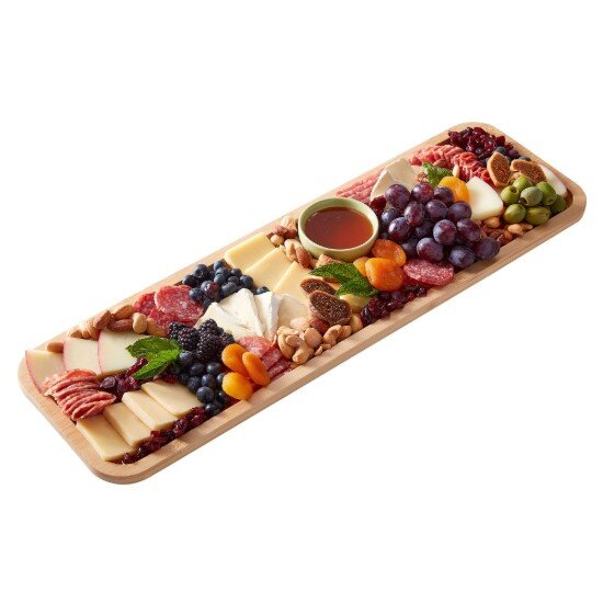 Kitchen Craft Плато за сервиране с капак бамбук 17x56 см - Farberware
