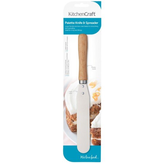 Kitchen Craft Шпатула за декорация с глазура неръждаема стомана 135 см - Kitchen