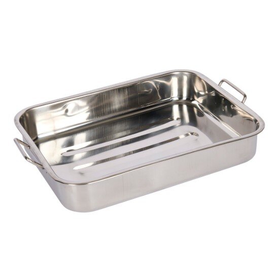 Kitchen Craft Тава от неръждаема стомана с подвижна скара 38 x 275 см - от Kitchen