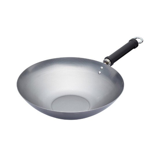 Kitchen Craft Тиган уок въглеродна стомана 30 см –