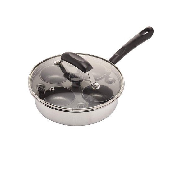 Kitchen Craft Тиган за яйца Бенедикт с капак 21 см -