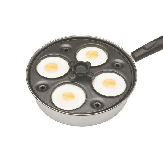 Kitchen Craft Тиган за яйца Бенедикт с капак 21 см -