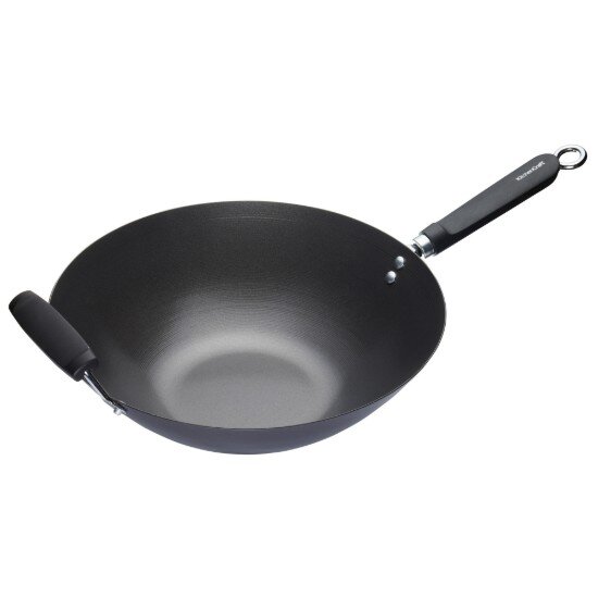 Kitchen Craft Уок тиган 355 см въглеродна стомана -