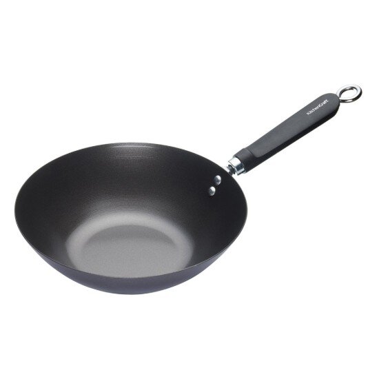 Kitchen Craft Уок тиган въглеродна стомана 30 см -