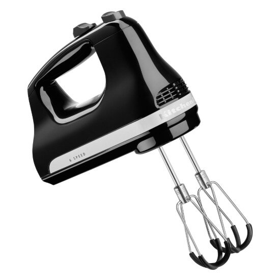KitchenAid 6-степенен ръчен миксер 60W Onyx Black -