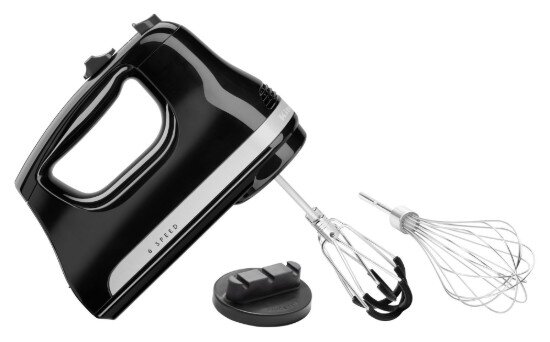 KitchenAid 6-степенен ръчен миксер 60W Onyx Black -