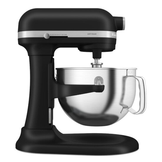 KitchenAid Artisan миксер с купа 5.6L модел 60 Matte Black -
