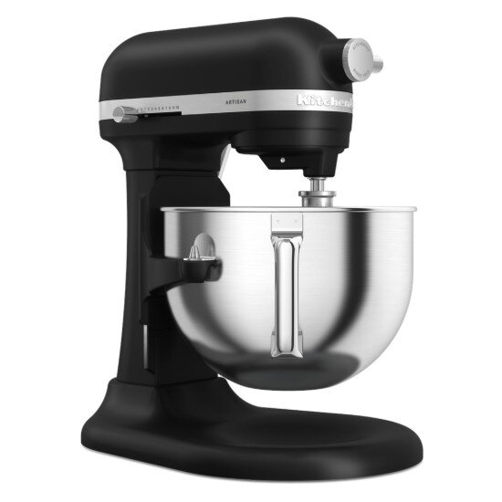 KitchenAid Artisan миксер с купа 5.6L модел 60 Matte Black -