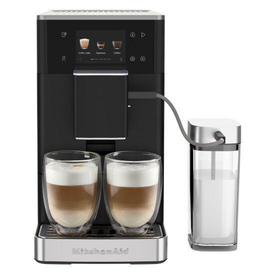 KitchenAid Автоматична електрическа еспресо машина KF4 1450 W матово черно - Ki