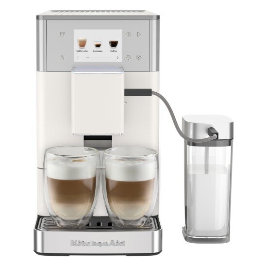 KitchenAid Автоматична електрическа еспресо машина KF4 1450 W цвят "Porcelain W