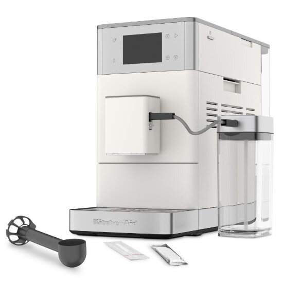 KitchenAid Автоматична електрическа еспресо машина KF4 1450 W цвят "Porcelain W