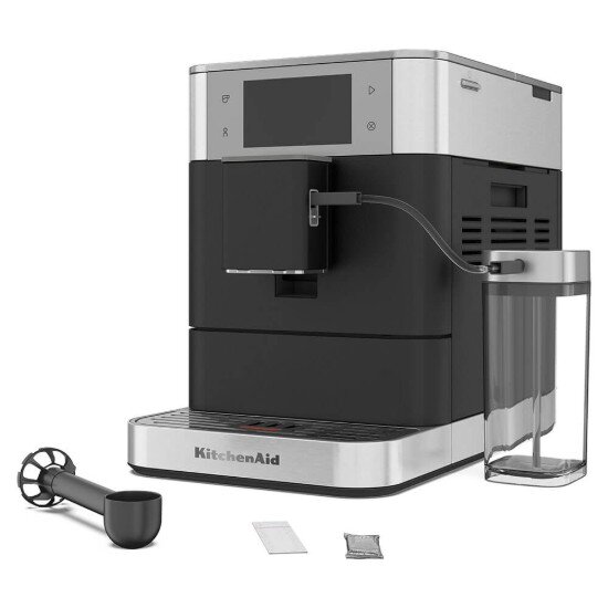 KitchenAid Автоматична електрическа еспресо машина KF8 1450 W цвят "Cast Iron B