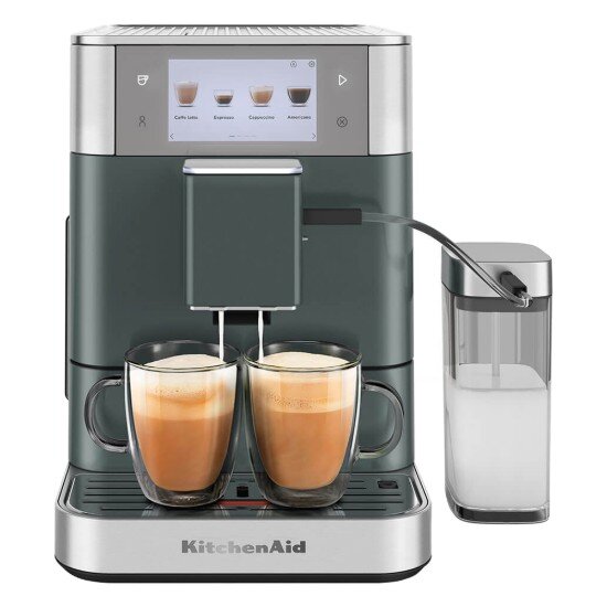 KitchenAid Автоматична електрическа еспресо машина KF8 1450 W цвят "Juniper" -