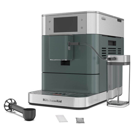 KitchenAid Автоматична електрическа еспресо машина KF8 1450 W цвят "Juniper" -