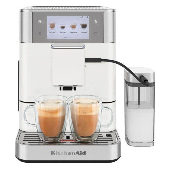 KitchenAid Автоматична електрическа еспресо машина KF8 1450 W цвят "Porcelain W