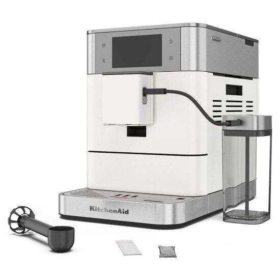 KitchenAid Автоматична електрическа еспресо машина KF8 1450 W цвят "Porcelain W