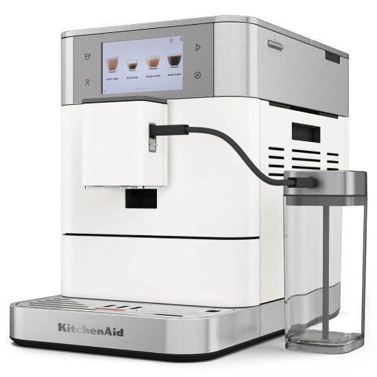 KitchenAid Автоматична електрическа еспресо машина KF8 1450 W цвят "Porcelain W