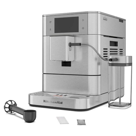 KitchenAid Автоматична електрическа еспресо машина KF8 1450 W цвят "Stainless S