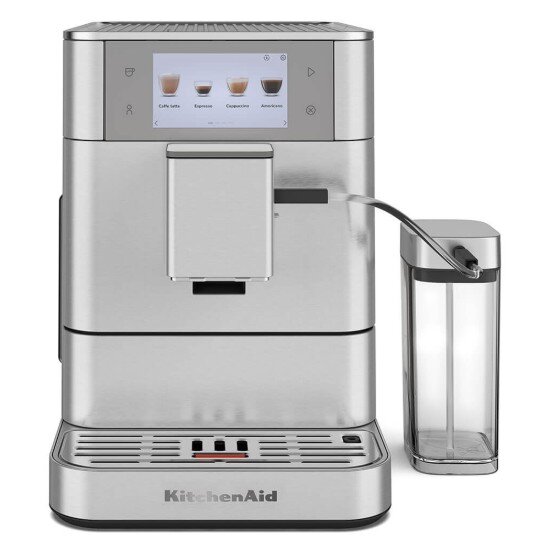 KitchenAid Автоматична електрическа еспресо машина KF8 1450 W цвят "Stainless S